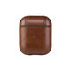FixPremium - Torbica od umjetne kože za AirPods 1 i 2, smeđa