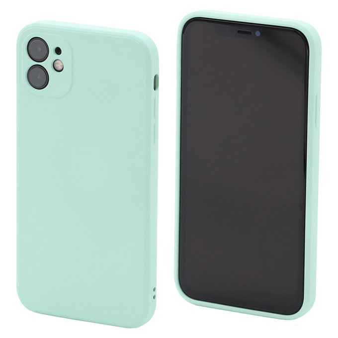 FixPremium - Silikonska maska za iPhone 11, light cyan