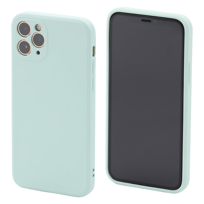FixPremium - Silikonska maska za iPhone 11 Pro, light cyan