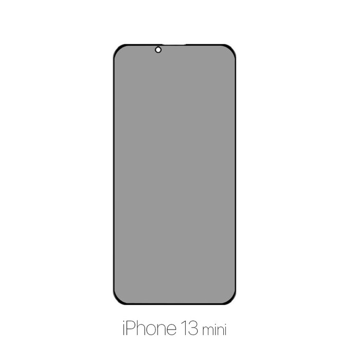 FixPremium Privacy Anti-Spy Glass - Kaljeno staklo za iPhone 13 mini