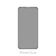 FixPremium Privacy Anti-Spy Glass - Kaljeno staklo za iPhone 13 mini