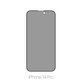 FixPremium Privacy Anti-Spy Glass - Kaljeno staklo za iPhone 14 Pro