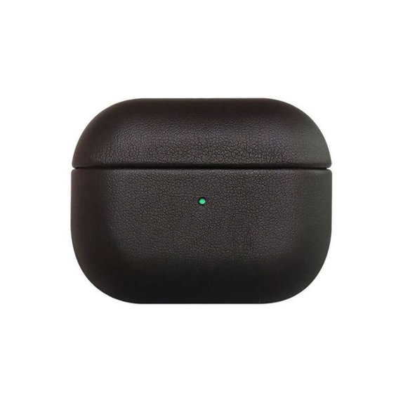 FixPremium - Kožna torbica za AirPods 3, crna