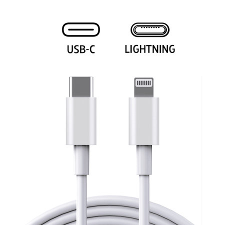 Lightning / USB-C kabel, 1 m, kompatibilno s Apple, bulk
