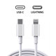 Lightning / USB-C kabel, 1 m, kompatibilno s Apple, bulk