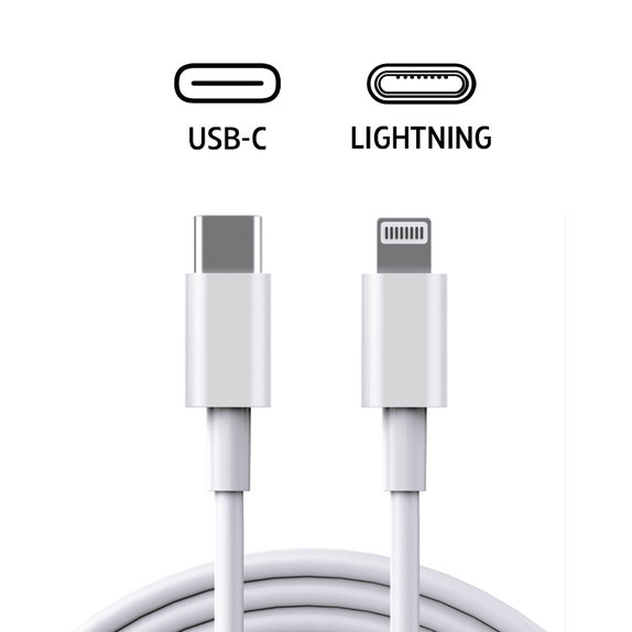 Lightning / USB-C kabel, 2 m, kompatibilno s Apple, bulk