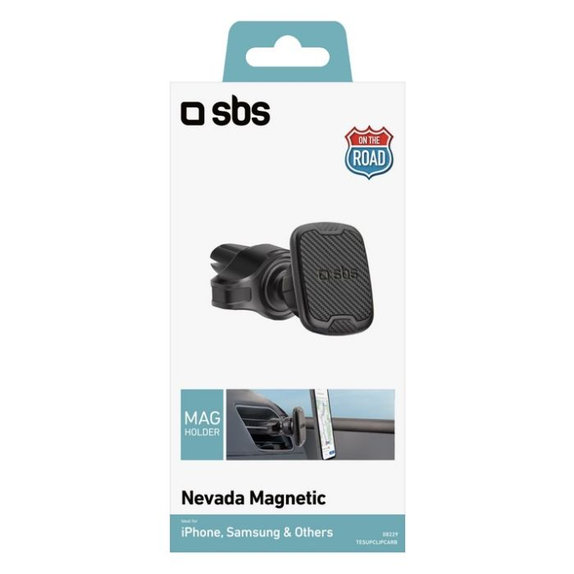 SBS - Auto držač Nevada Magnetic, na rešetku, crni