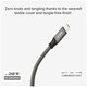 SBS - Thunderbolt 3 kabel (USB-C) kabel s PowerDelivery 240 W (1 m), sivi
