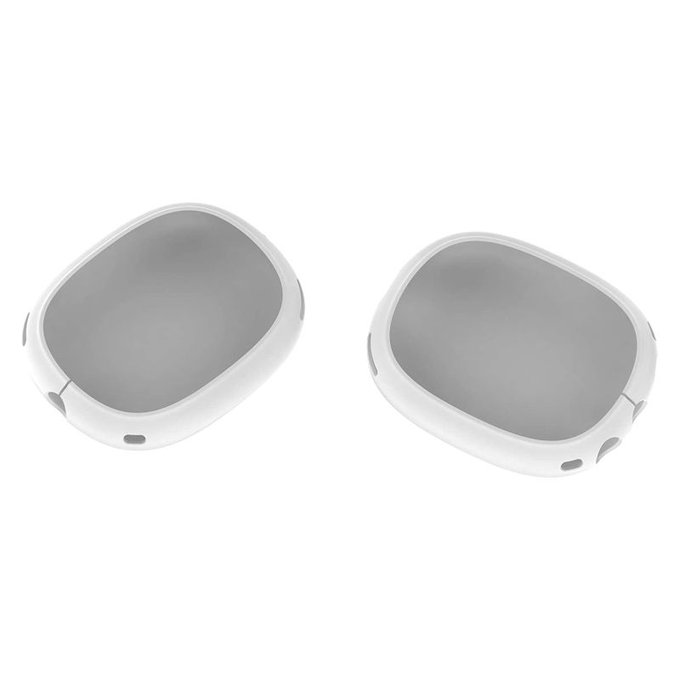FixPremium - Silikonske maske za AirPods Max, bijele