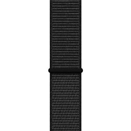 FixPremium - Najlonski remen za Apple Watch (42, 44, 45 & 49 mm), crni