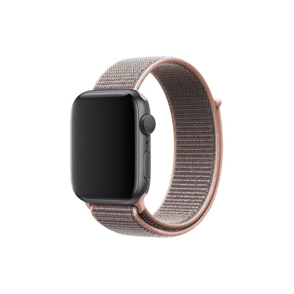FixPremium - Najlonski remen za Apple Watch (38, 40 & 41 mm), ružičasti