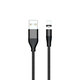 FixPremium - Lightning/USB magnetni kabel (1m), crni