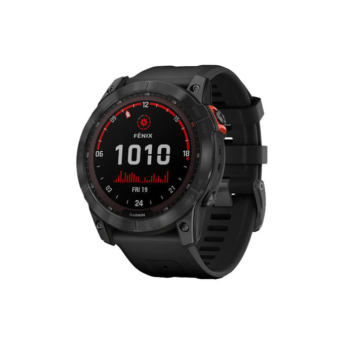 FixPremium - Silikonska narukvica za Garmin (QuickFit 22mm), crna