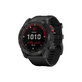 FixPremium - Silikonska narukvica za Garmin (QuickFit 22mm), crna
