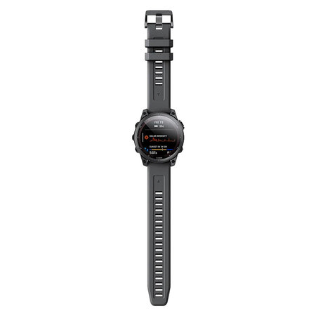 FixPremium - Silikonska narukvica za Garmin (QuickFit 26mm), crna
