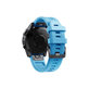 FixPremium - Silikonska narukvica za Garmin (QuickFit 26mm), plava