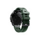 FixPremium - Silikonska narukvica za Garmin (QuickFit 26mm), tamno zelena