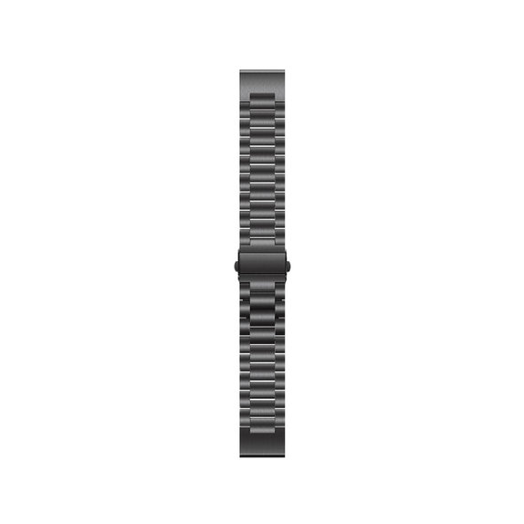 FixPremium - Remen od nehrđajućeg čelika za Garmin (QuickFit 22mm), crni