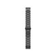 FixPremium - Remen od nehrđajućeg čelika za Garmin (QuickFit 26mm), crni