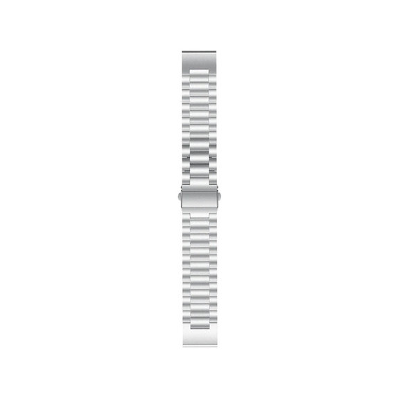 FixPremium - Remen od nehrđajućeg čelika za Garmin (QuickFit 22 mm), srebrni