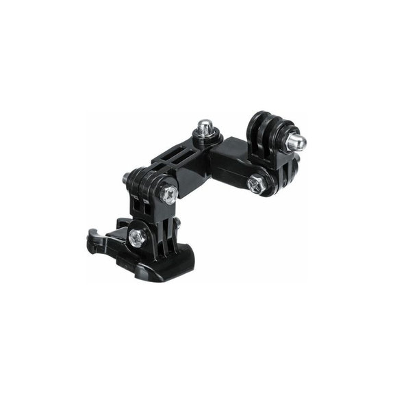 FixPremium - 3-kraki nosač za GoPro, crni
