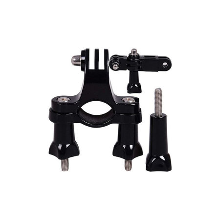 FixPremium - Nosač za bicikl za GoPro, crni