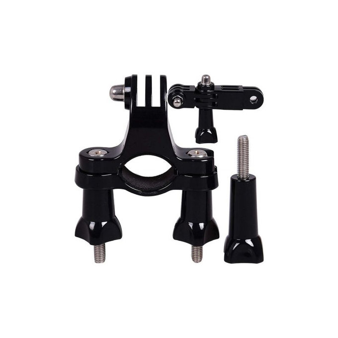 FixPremium - Nosač za bicikl za GoPro, crni