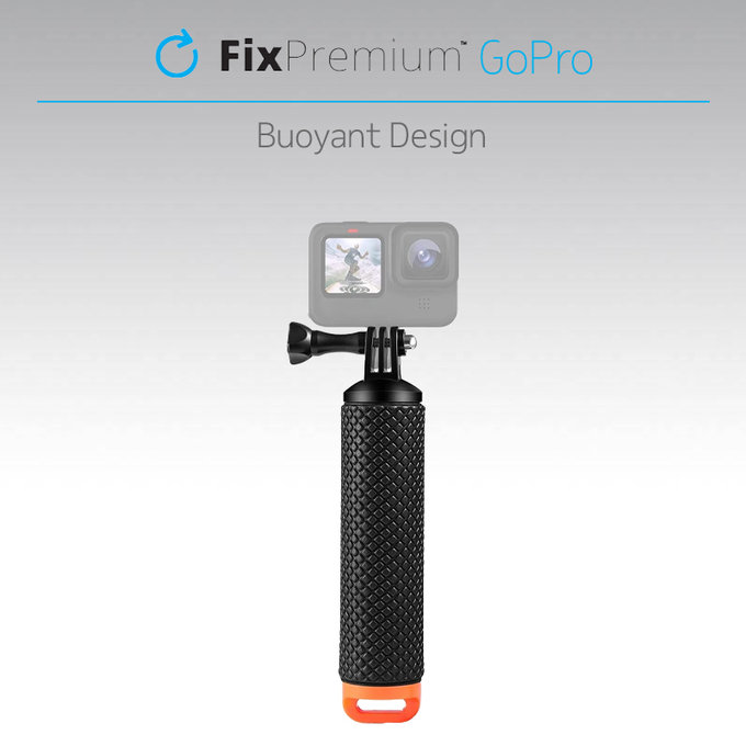 FixPremium - Plutalica za GoPro, crna