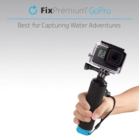 FixPremium - Plutalica za GoPro, crna