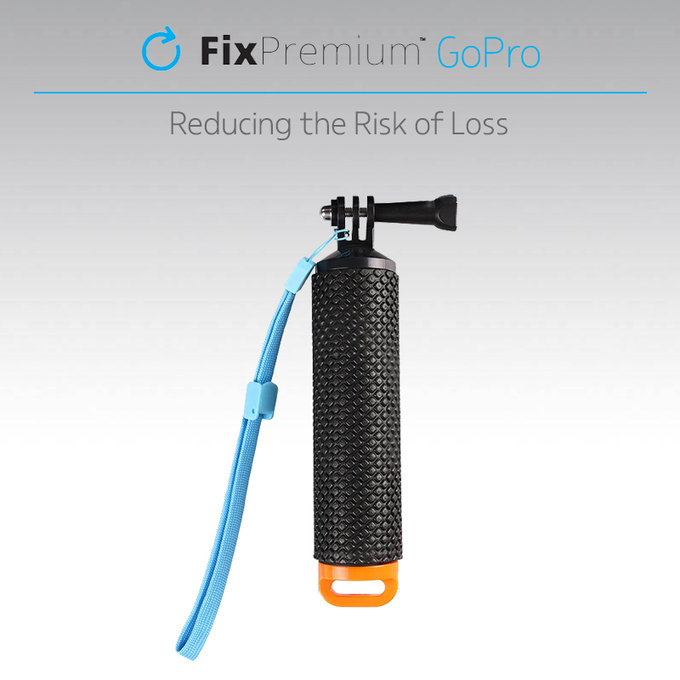 FixPremium - Plutalica za GoPro, crna