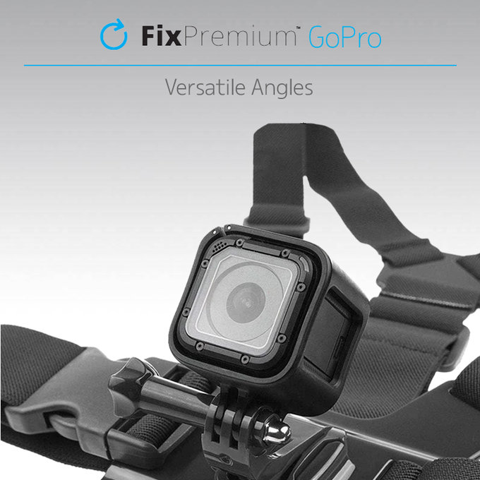 FixPremium - Body Mount za GoPro, crni