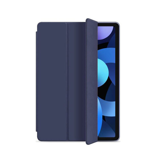 FixPremium - Silikonska preklopna torbica za iPad Air (4., 5. Gen), plava
