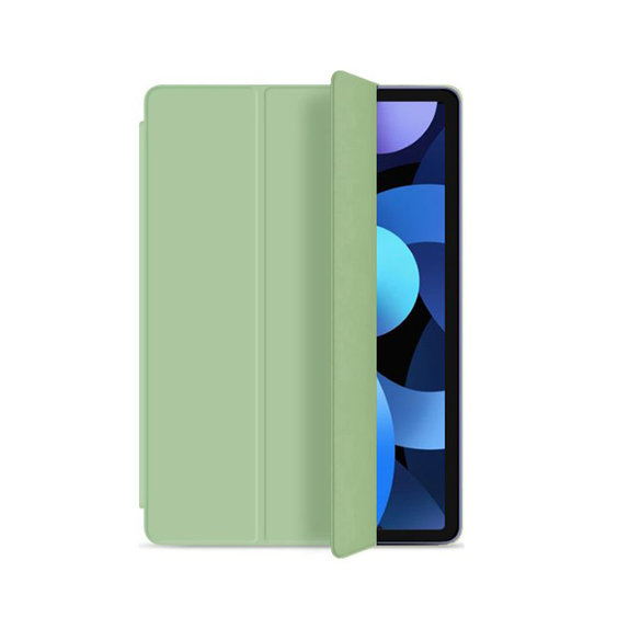 FixPremium - Silikonska preklopna torbica za iPad Air (4., 5. generacija), zelena