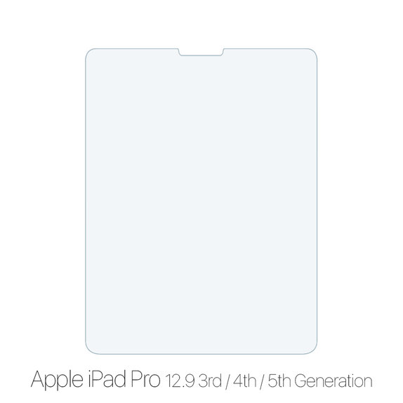 FixPremium Glass - Kaljeno staklo za Apple iPad Pro 12.9" (3. generacija 2018., 4. generacija 2020., 5. generacija 2021., 6. generacija 2022.)