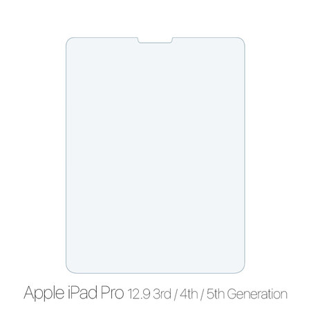 FixPremium Glass - Kaljeno staklo za Apple iPad Pro 12.9" (3. generacija 2018., 4. generacija 2020., 5. generacija 2021., 6. generacija 2022.)