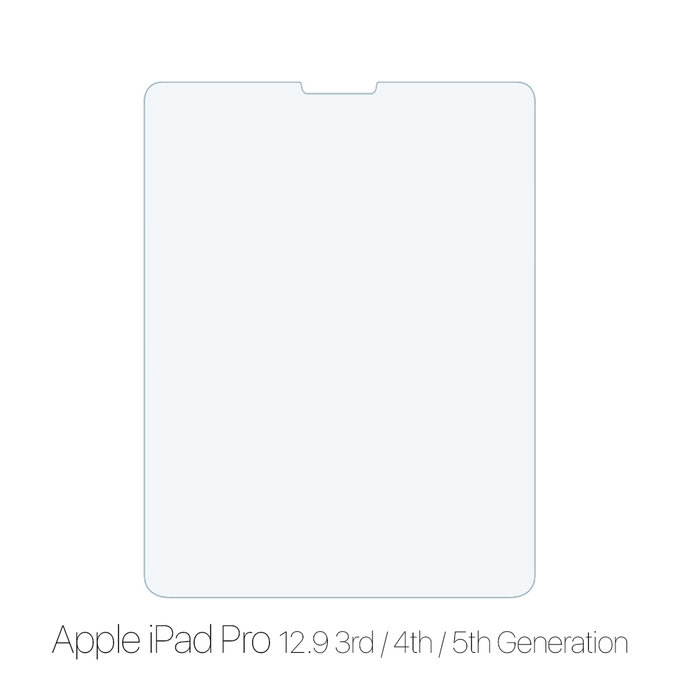 FixPremium Glass - Kaljeno staklo za Apple iPad Pro 12.9" (3. generacija 2018., 4. generacija 2020., 5. generacija 2021., 6. generacija 2022.)