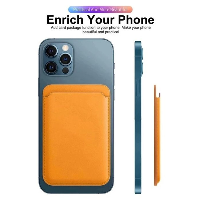 FixPremium - MagSafe Wallet, smeđa