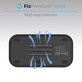 FixPremium - MagSafe stalak 3u1 za iPhone, Apple Watch & AirPods, crni