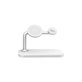 FixPremium - MagSafe stalak 3u1 za iPhone, Apple Watch & AirPods, bijeli
