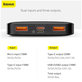 Baseus - PowerBank 20.000 mAh, crni