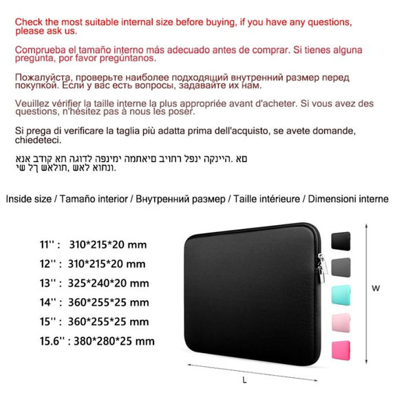 FixPremium - Torbica za prijenosno računalo 15.6", roza