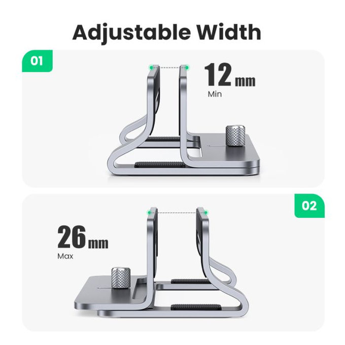 UGREEN - Držač za bilježnicu, sivi