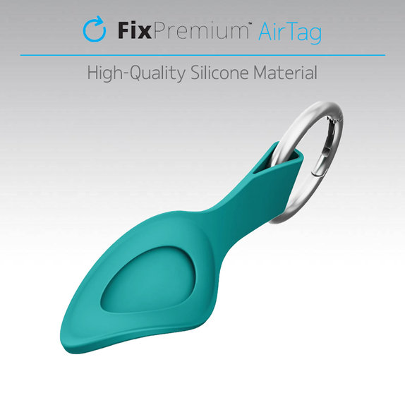 FixPremium - Silikonski privjesak za AirTag, plavi