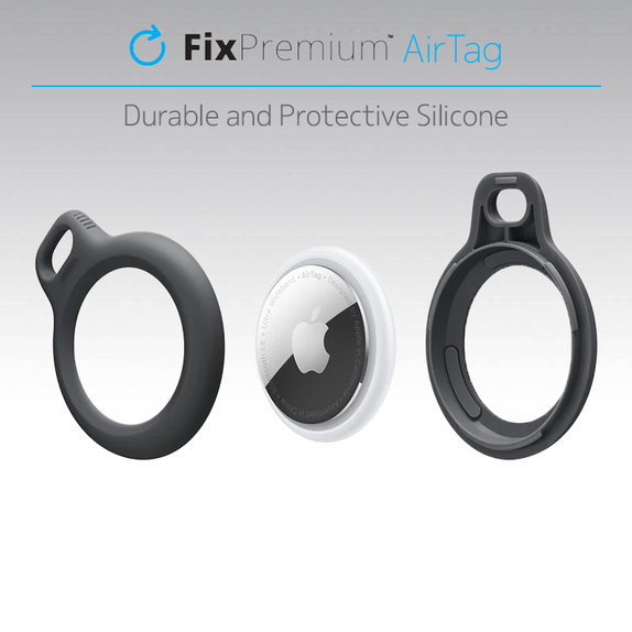 FixPremium - Torbica s uzicom za AirTag, crna