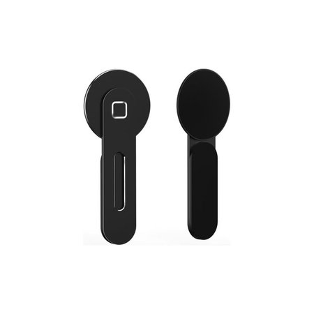 FixPremium - MagSafe držač za iPhone za prijenosno računalo, crni