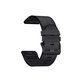 FixPremium - Kožni remen za Garmin (QuickFit 22mm), crni