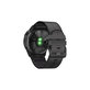 FixPremium - Kožni remen za Garmin (QuickFit 22mm), crni