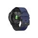FixPremium - Kožni remen za Garmin (QuickFit 26mm), plavi