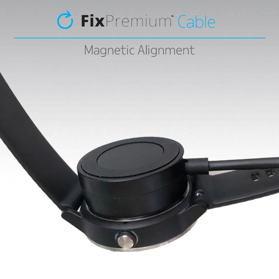 FixPremium - Stanica za punjenje Garmin sata, crna