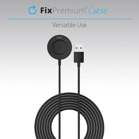 FixPremium - Stanica za punjenje Garmin sata, crna
